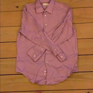 Calvin Klein Slim Fit Stretch Button Down Shirt